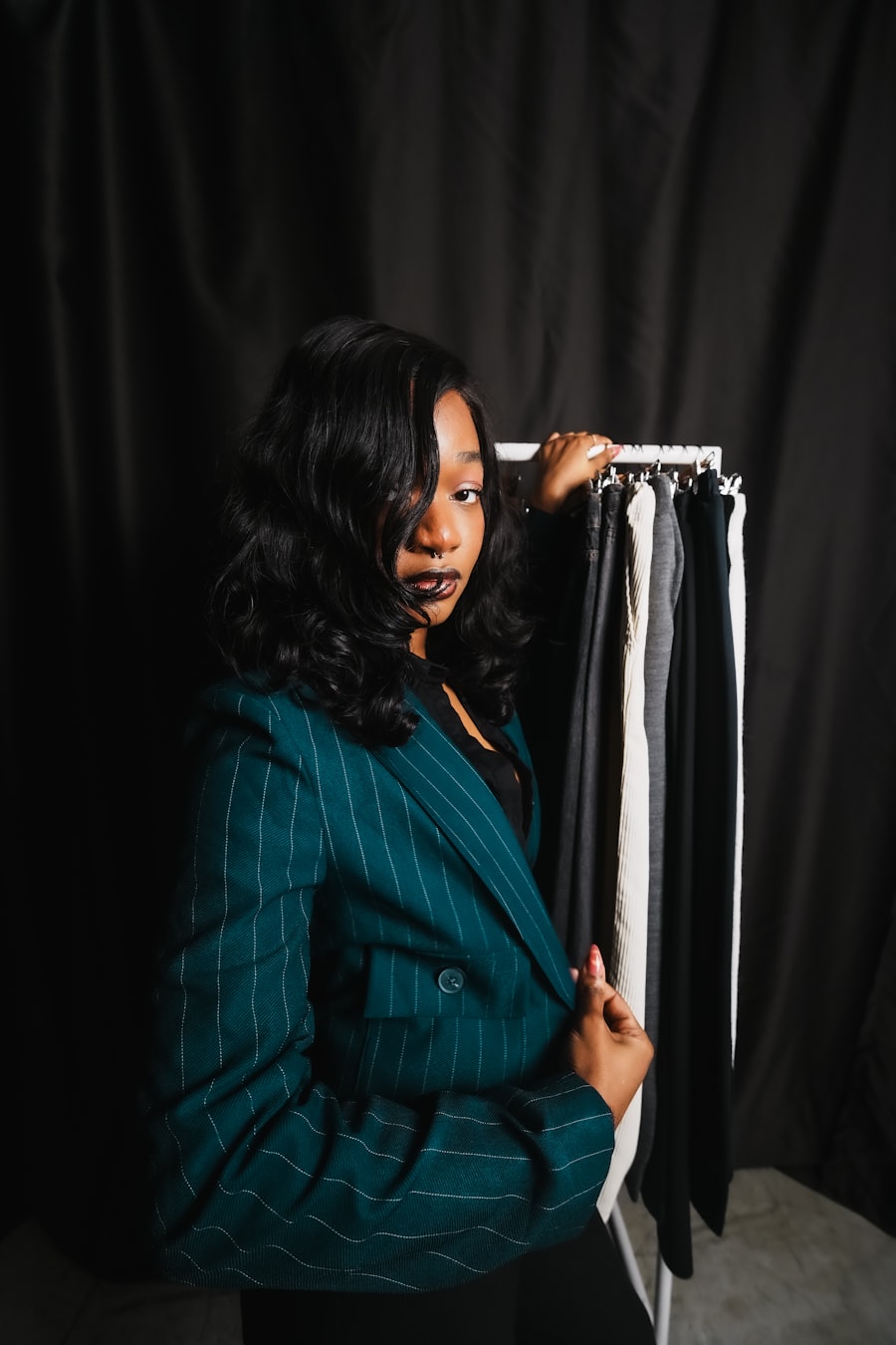 Tailored blazer outfit reference