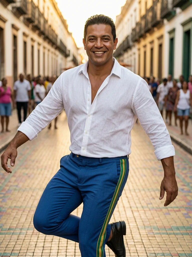 Dança brasileira - AI Face Swapper